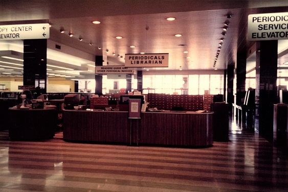 Central Library 2nd floor north, 1980-1998